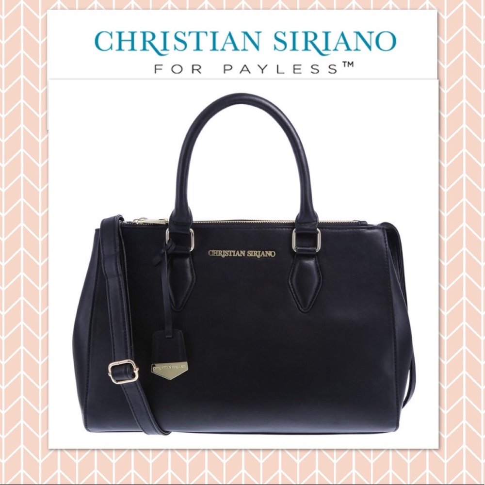 💐👜Christian Siriano- Black Bethanne Bag.💐